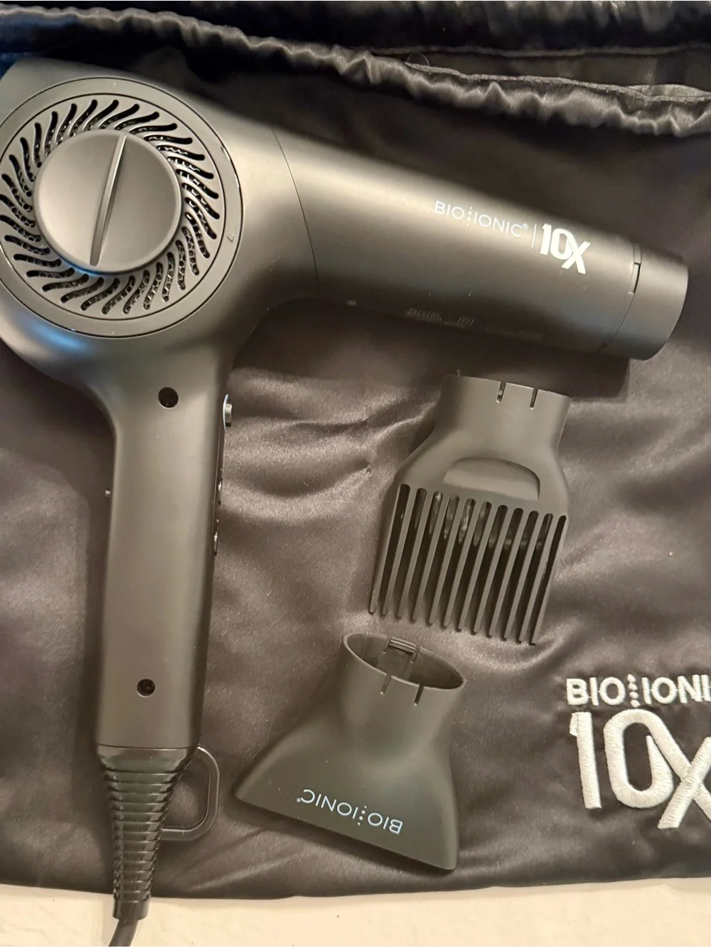 Bio Ionic 10X Professional Hair Dryer - Matte Black